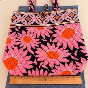 Vera Bradley "Loves Me" Pleated Satchel Retired - Vintage Excellent Condition
